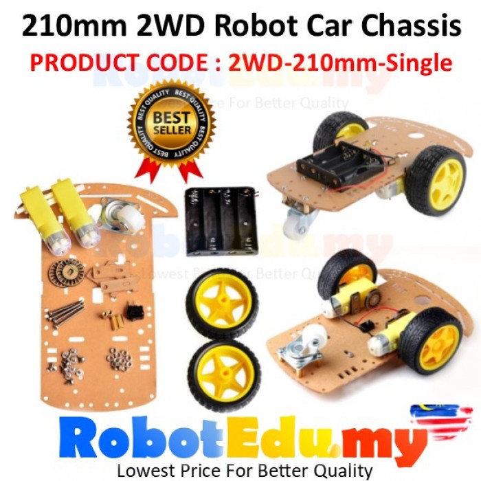 Arduino 2WD 4WD Acrylic Aluminium Single / Double Layer Mini Large ...