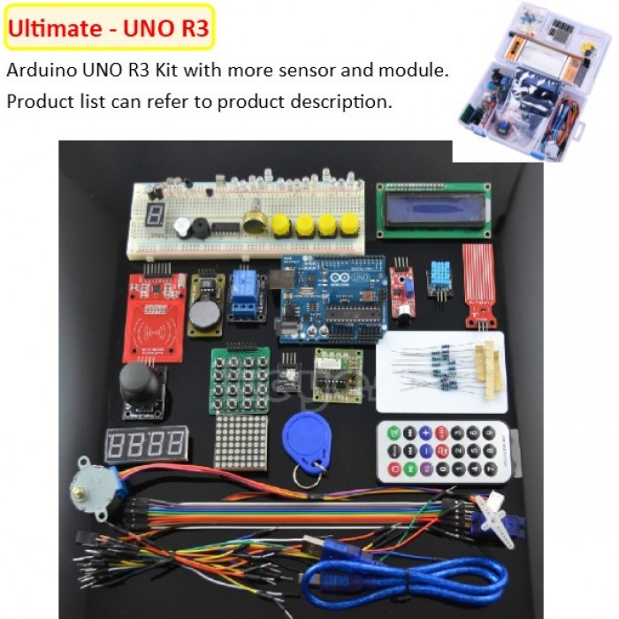 Arduino UNO R3 / Mega 2560 RBT School Basic Advance Ultimate Pro ...