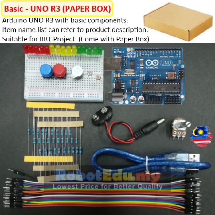 Arduino UNO R3 / Mega 2560 RBT School Basic Advance Ultimate Pro ...