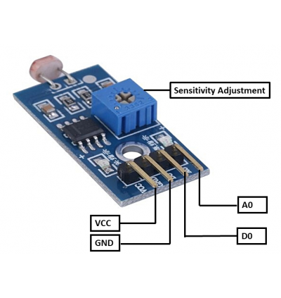 Arduino GL55 LDR Photoresistor Light Dependent Resistor Digital and ...