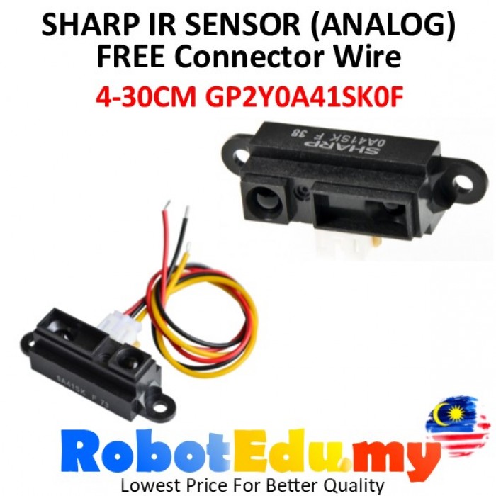 Sharp Infrared IR Analog Range Finder Sensor 2-15cm 4-30cm 10-80cm 20 ...
