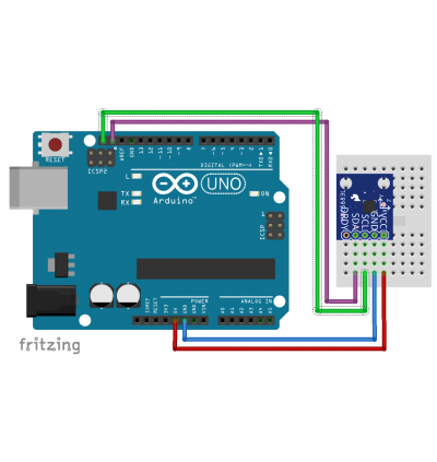 Arduino 3 Axis Magnetoresistive Sensor GY-273 QMC5883L Compass Module
