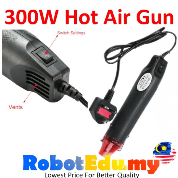 300W Light / 2000W Heavy Duty Hand Hold Hot Air High Temperature Heat