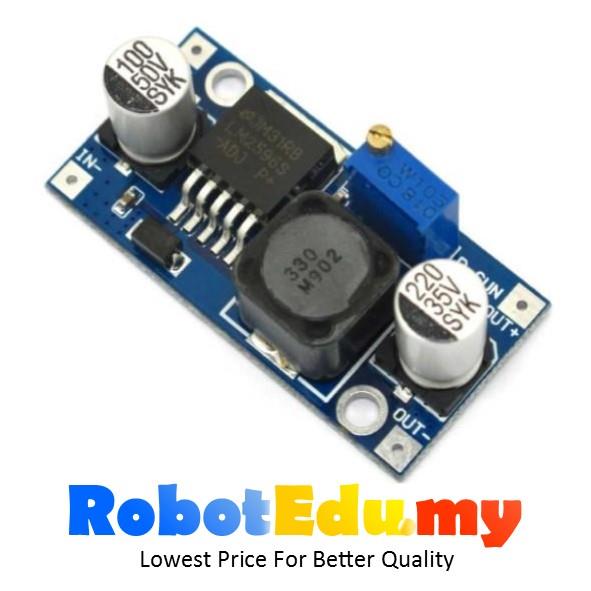 Arduino DCDC Adjustable Step Down Voltage Regulator LM2596 Converter
